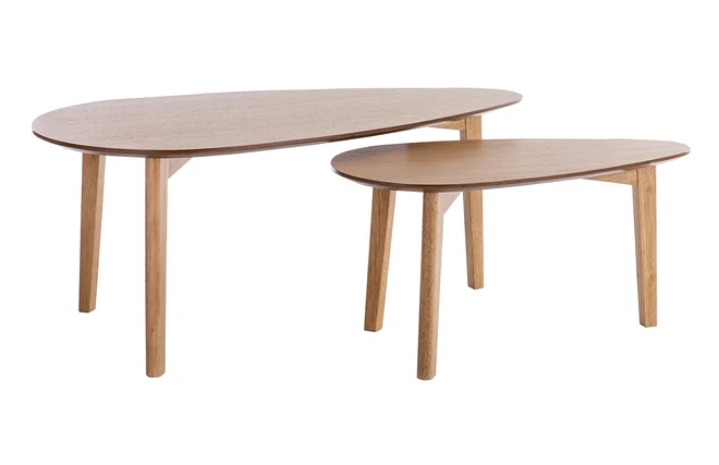 2er-Set Couchtische Eiche ARTIK