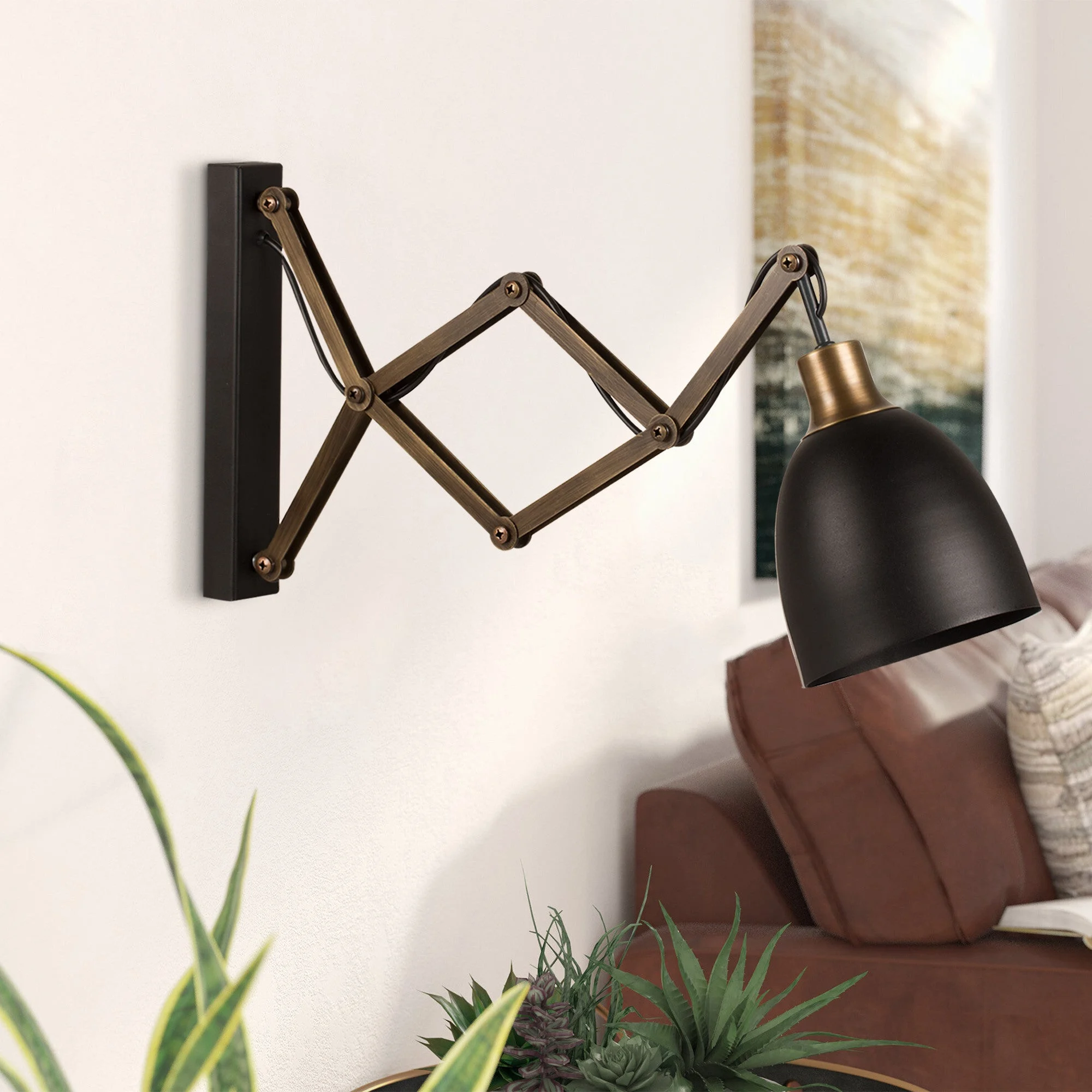Wandlampe Black Metal Echelon