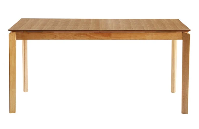 Ausziehbarer rechteckiger Esstisch Eschenholz B160-210 cm BONAVISTA