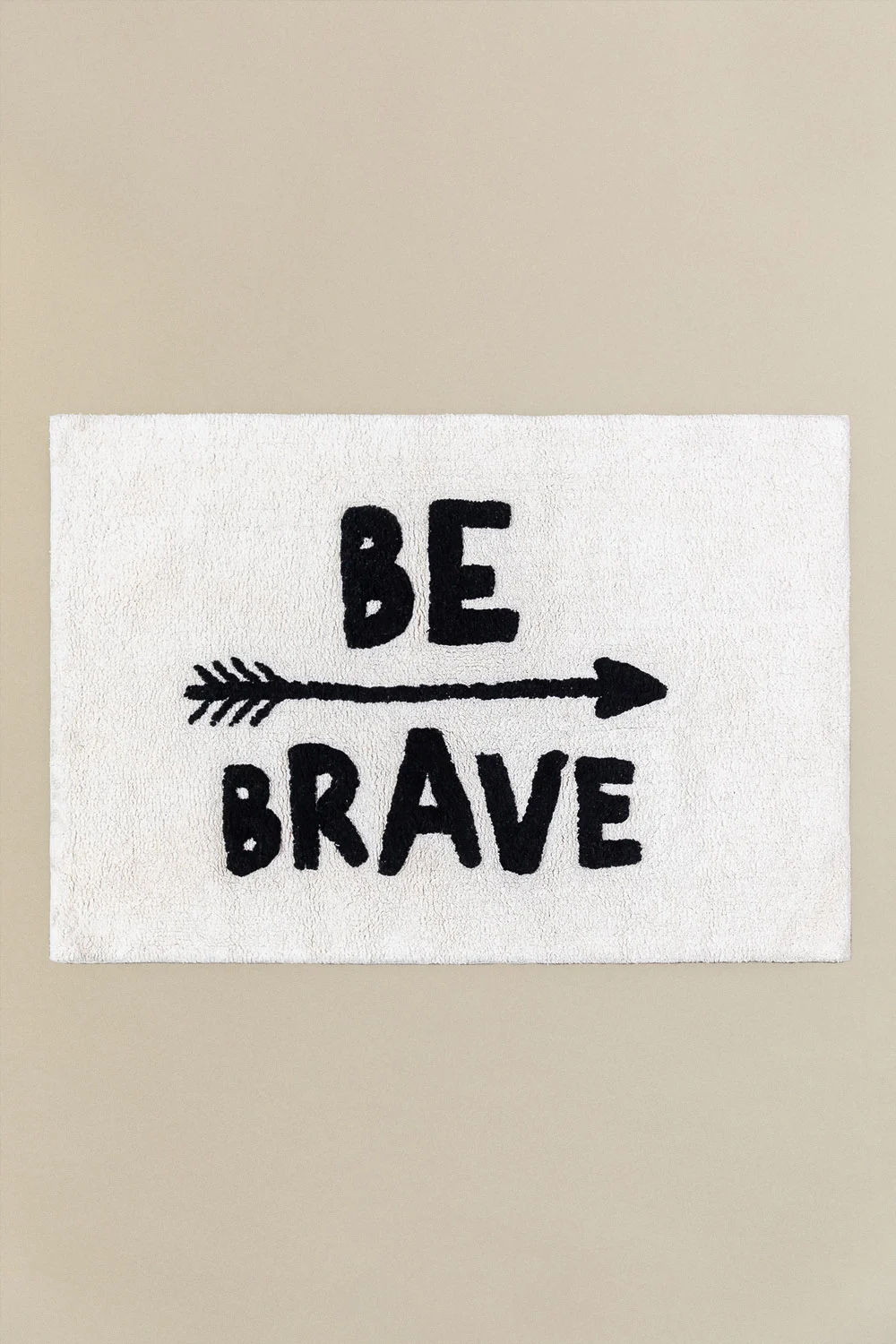 Rechteckiger Teppich 60x90 cm aus Baumwolle Brave Kids