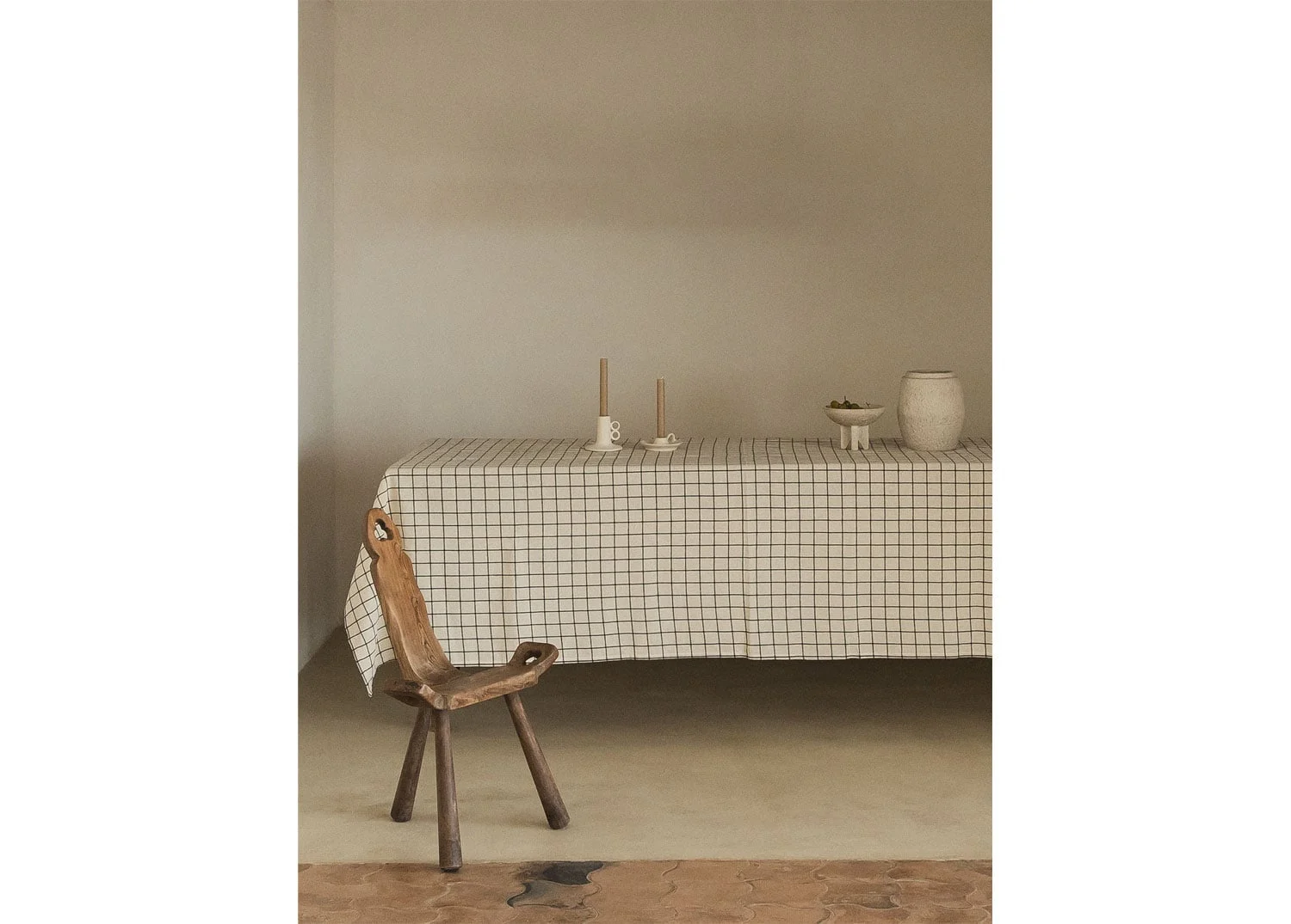 Tischdecke 140x240 cm aus Baumwolle Bitow