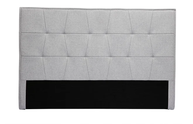 Bettkopfteil grauer Stoff L170 cm SUKA