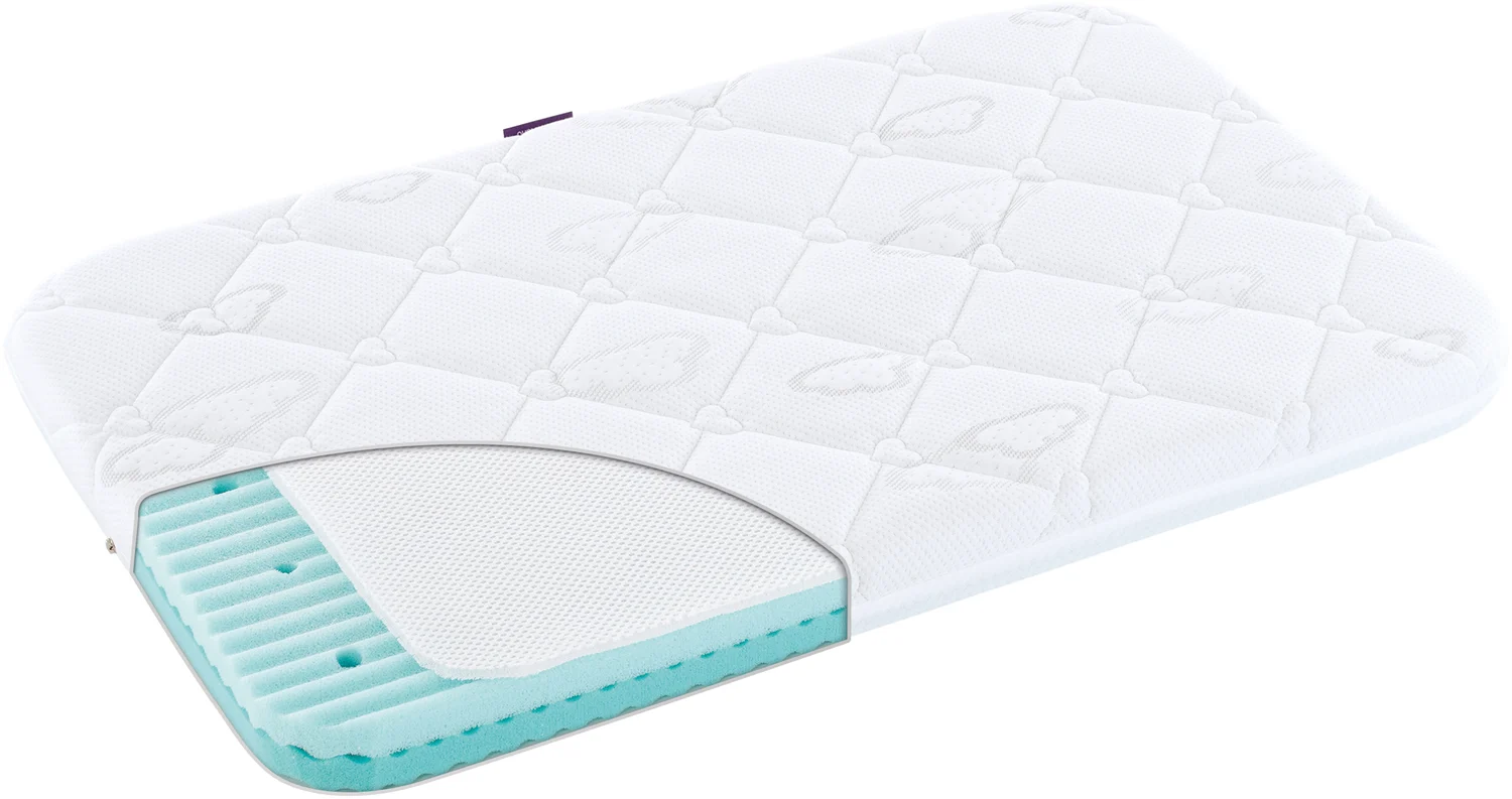 Träumeland Matratze BEISTELLBETT AIR Chicco next 2 me 50 x 83 x 7 cm, 4 abgerundete Ecken