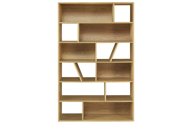 Bücherregal mdf Esche Furnier AZTEQUE
