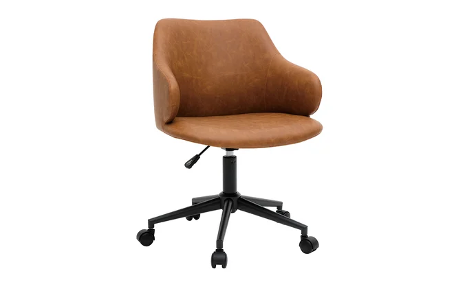 Bürosessel modern Braun HEMMY