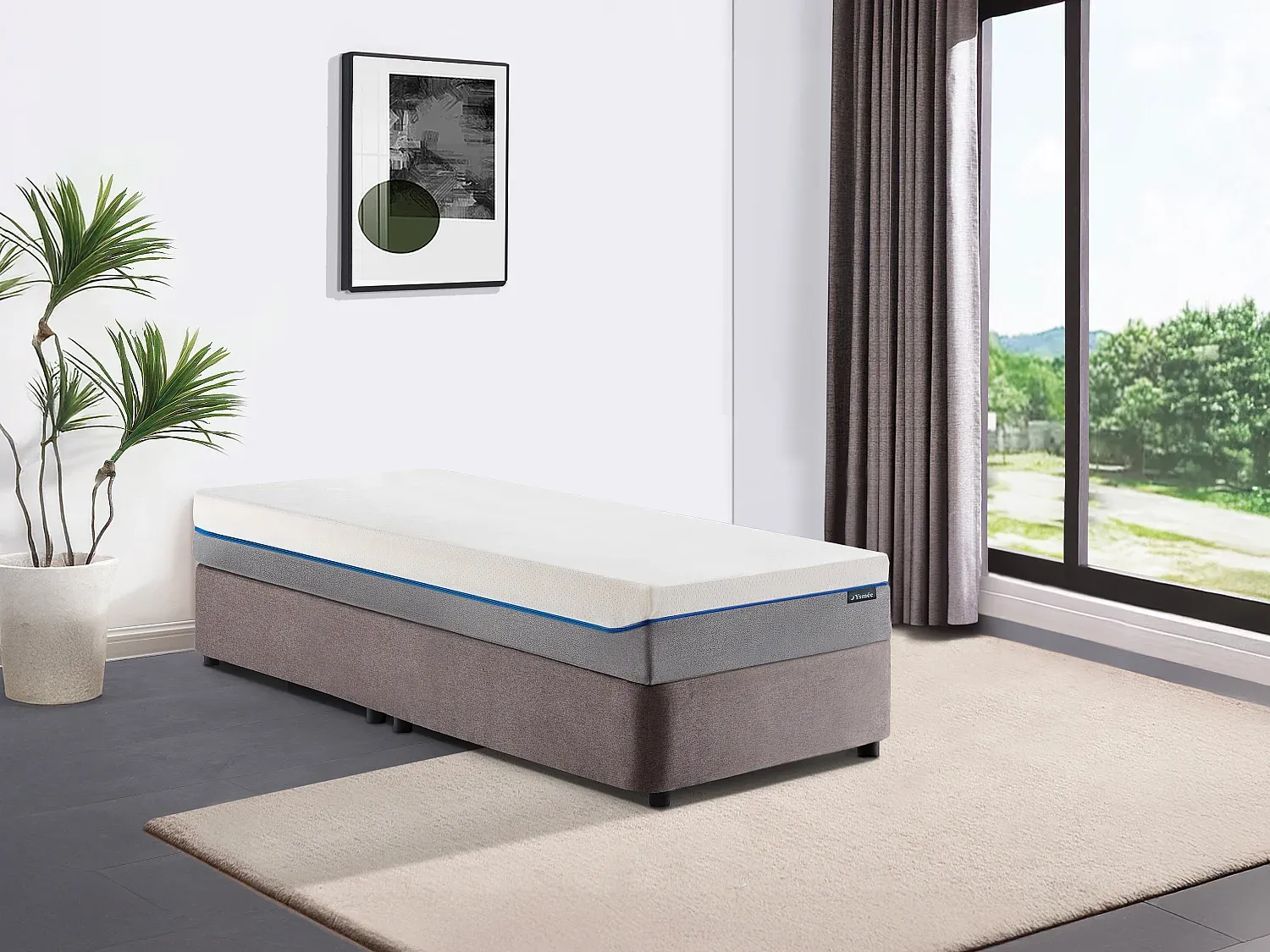 Visco-Matratze Poseidon - 80x200 - Härtegrad 2