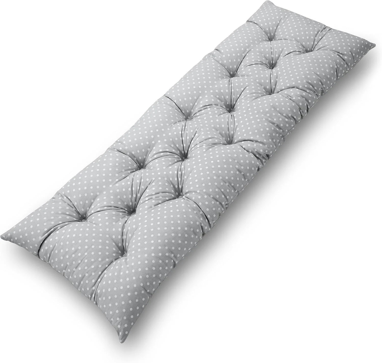 Matratze für Baby Wippe Federwiege - 80x30 cm Hängematte Babymatratze für Swing Wiege und Babyhängematte Kissen für Kinderwagen und Reisebett für Kinder Oeko-Tex-Zertifikat Tupfen