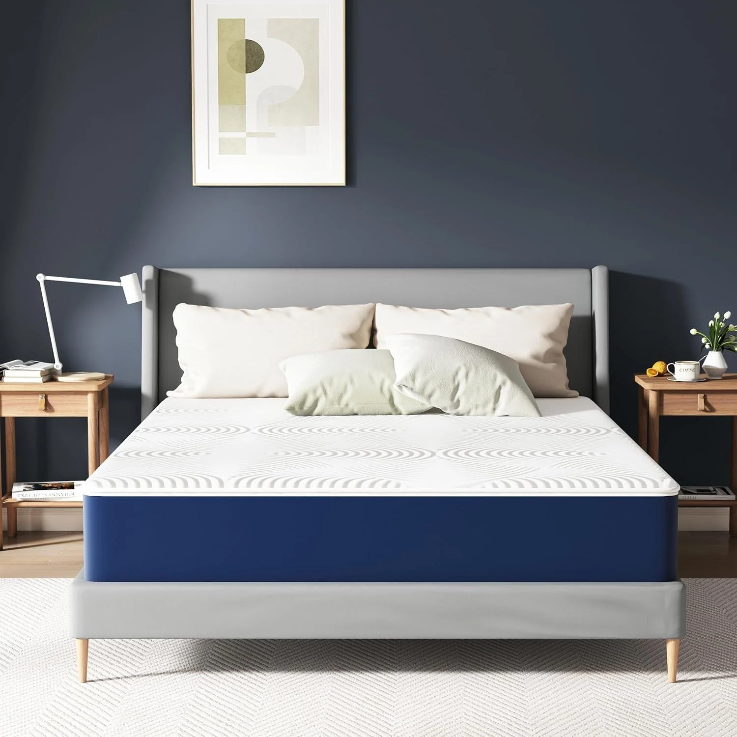 Matoresu Matratze 140x200 Härtegrad-H3, Ergonomische 7 Zonen Kaltschaummatratze Höhe 20 cm, Öko-Tex Zertifiziert Matratzen, Rückenentlastende, mit Abnehmbarer Stoffbezug