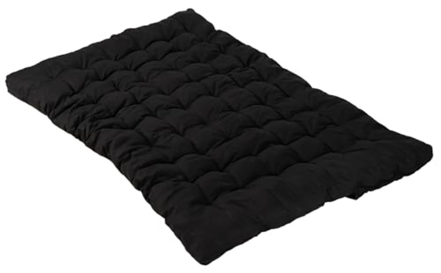 MEUBLE COSY Klappmatratze Futon Matratze Bodenmatratze Gepolsterte, 135 x 190 x 10 cm, Schwarz