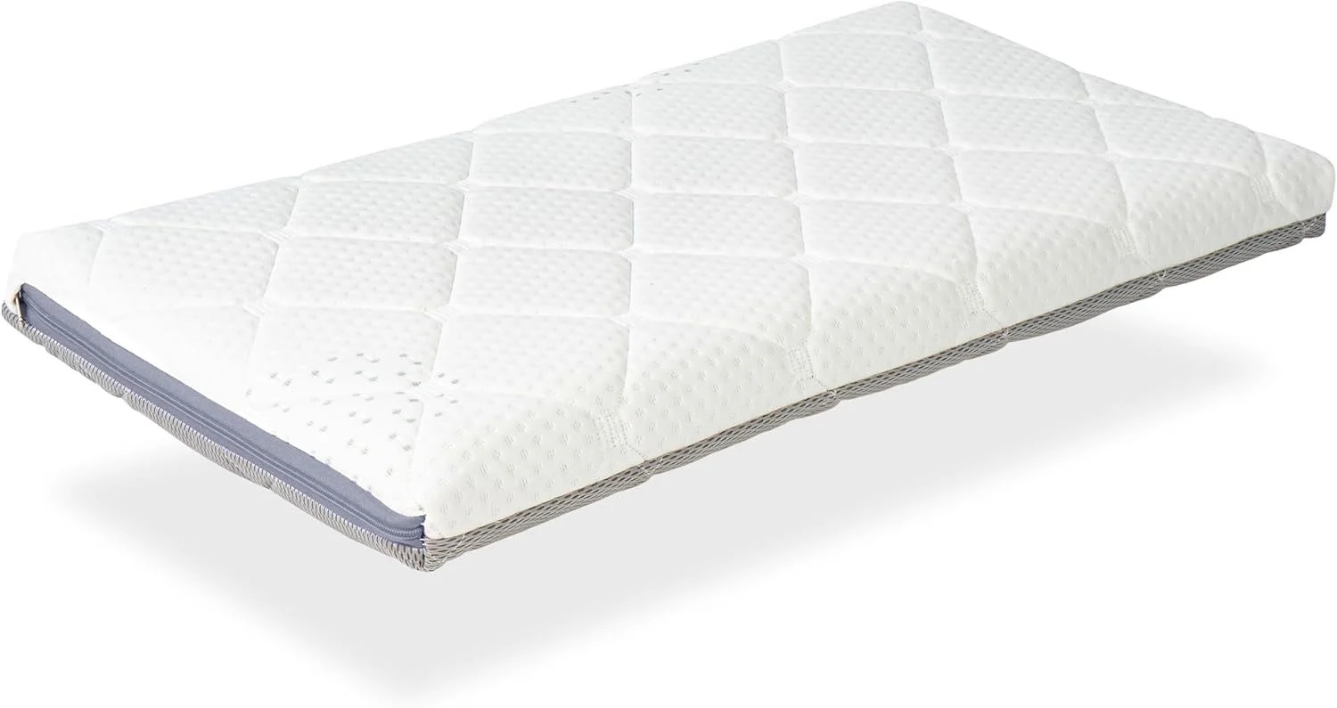 DORMISSIMO Babymatratze 80X40 Mini Baby AIR Höhe 7 cm Babymatratze - Abnehmbarer, waschbar, anpassungsfähig und atmungsaktiv