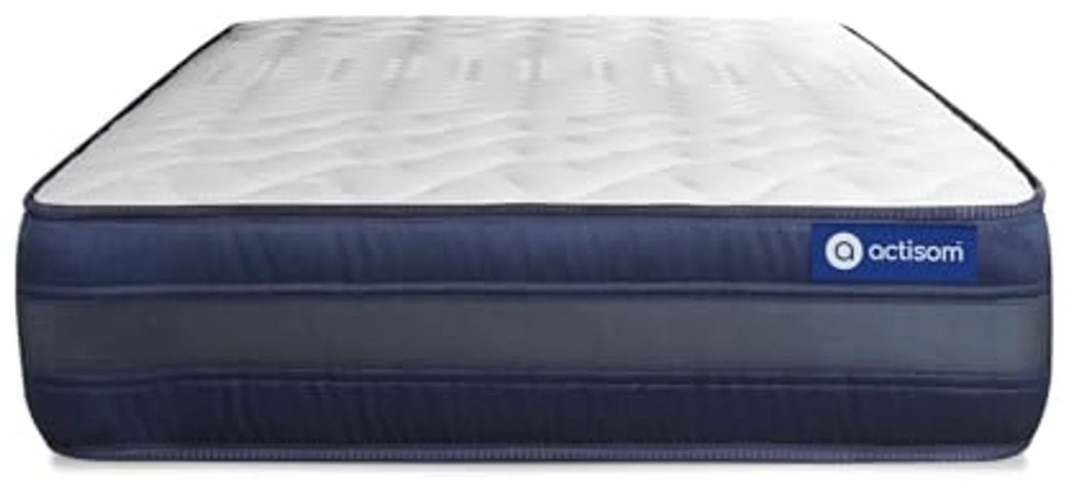 Actimemo tech matratze 90x220 cm, Memory-Schaum, Härtegrad 5, Höhe : 24 cm, 5 Komfortzonen