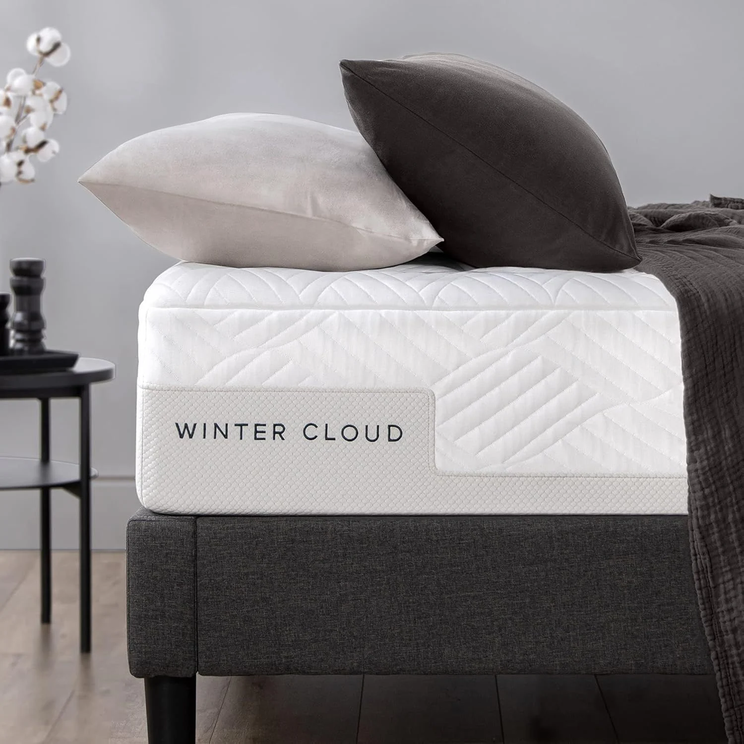 Zinus Winter Cloud, Memoryschaum-Matratze, 7-Zonen, anpassbar, 150x200 cm, Höhe 30 cm, Oeko-TEX