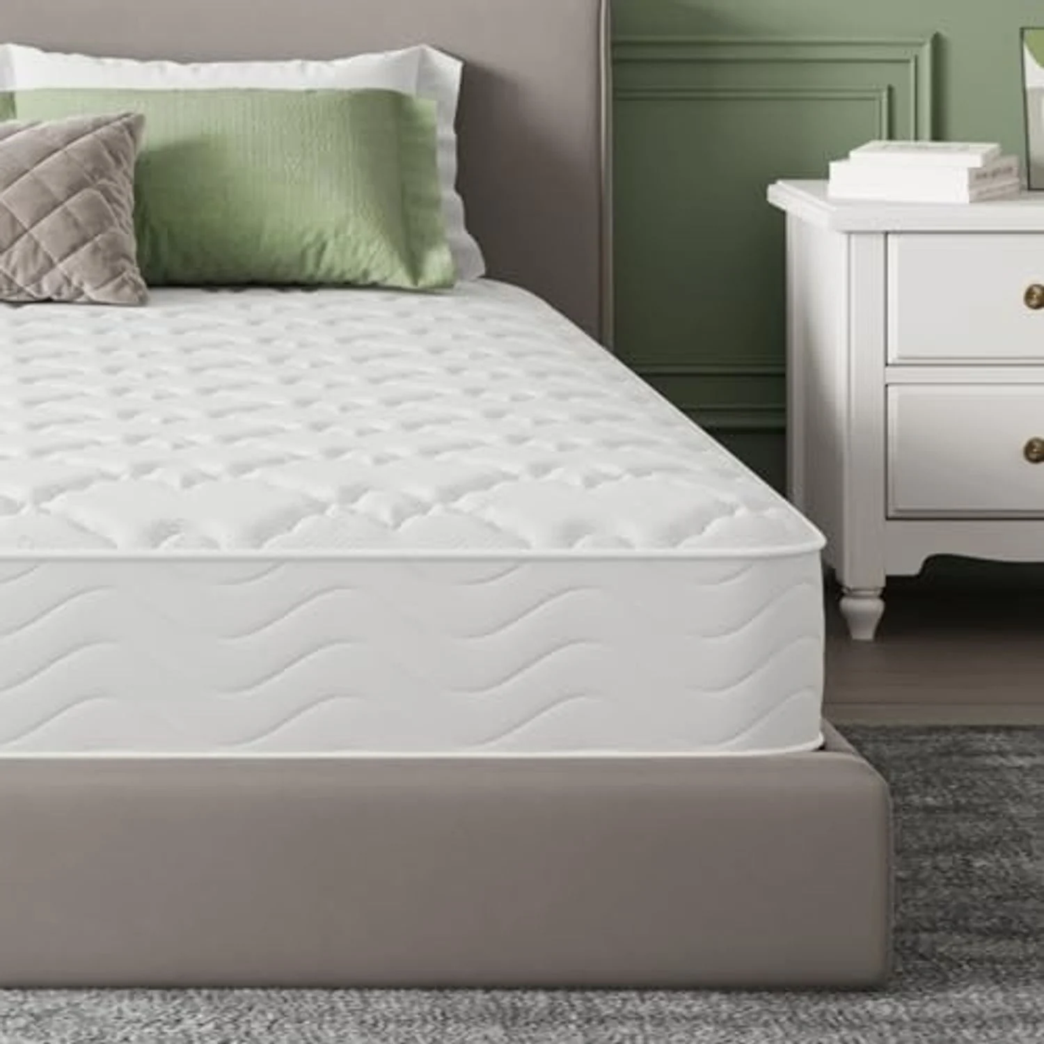 Novilla Taschenfederkernmatratze H3 80x190 7 Zonen Matratze mit Komfortschaum Öko-Tex CertiPUR US Federkernmatratze 20cm Mittelfest