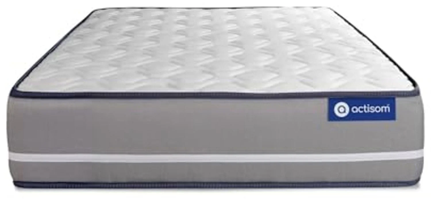 Actimemo pur matratze 100x220 cm, Memory-Schaum, Härtegrad 4, Höhe : 20 cm, 3 Komfortzonen