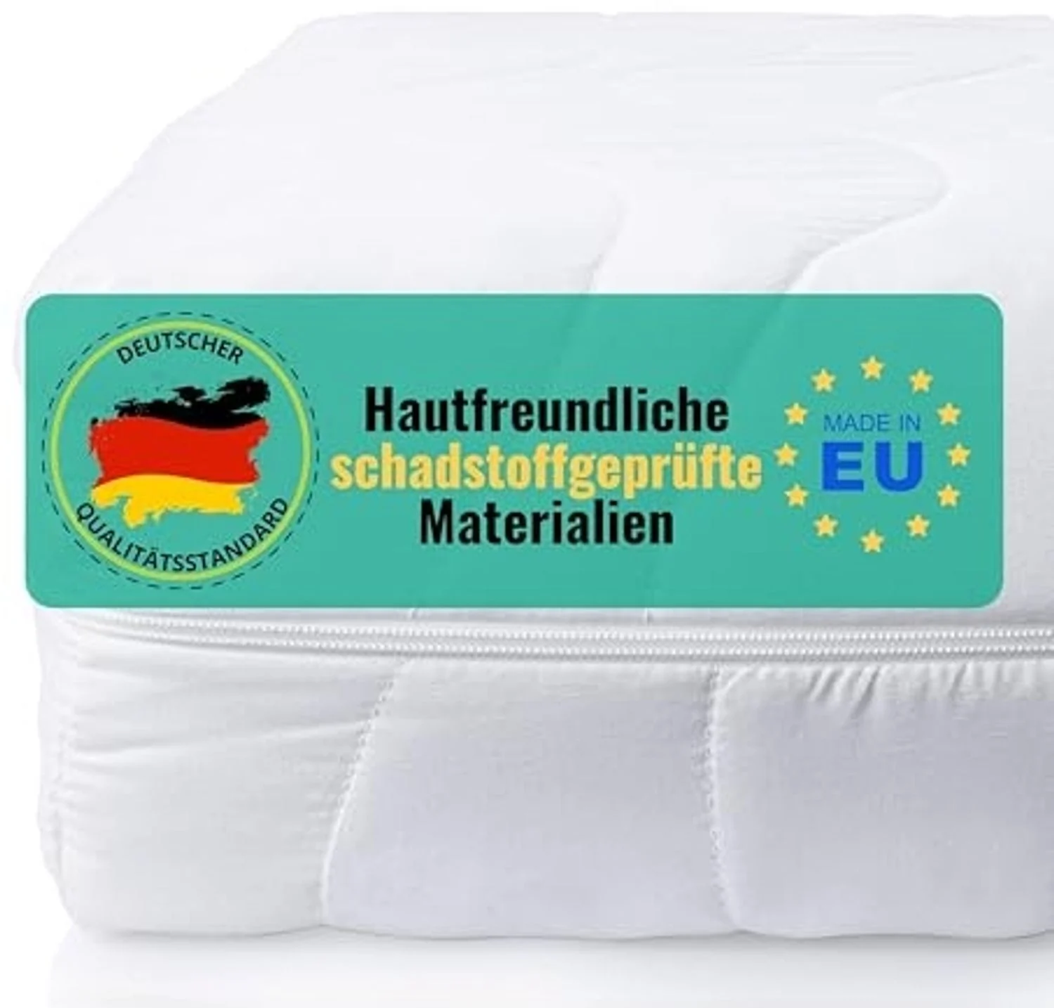 Pillows24 Matratze Orthopädische 7-Zonen Kaltschaummatratze -12 cm hoch - Öko-Tex Zertifiziert Härtegrad H2 & H3 - Rollmatratze