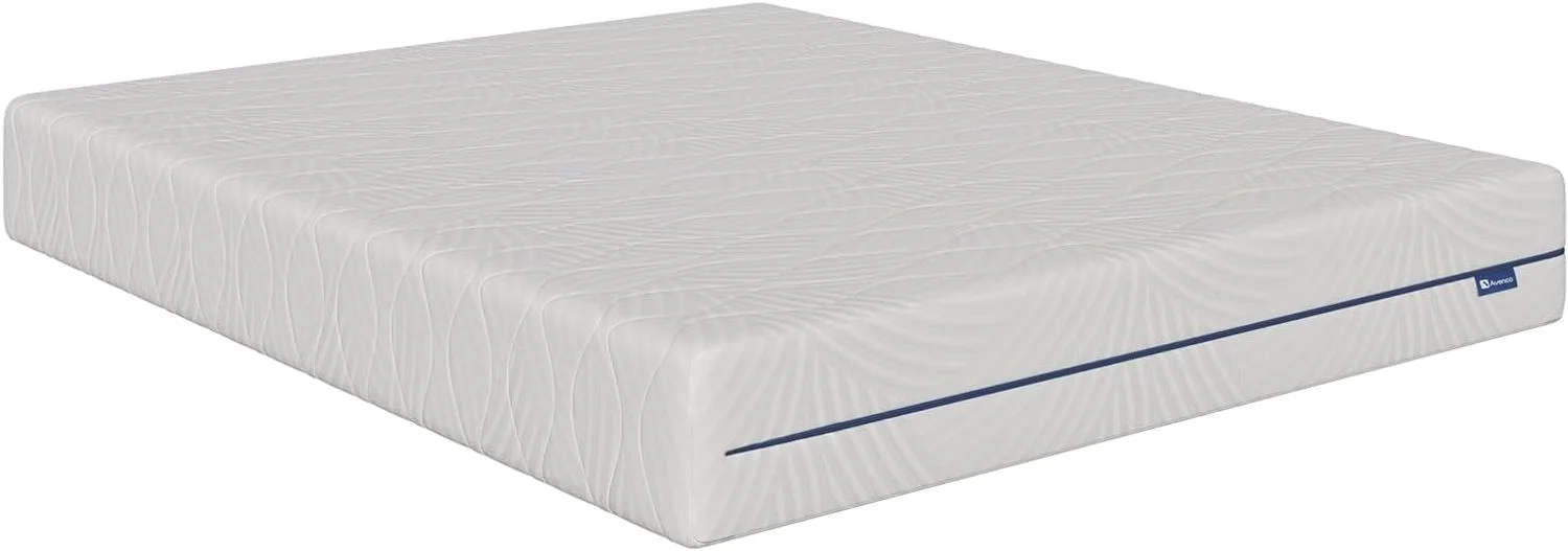 Avenco Matratze 180x200,7-Zonen Gel Memory Foam Kaltschaummatratze,2 in 1 Härtegrad H2 & H3 Schaumstoff Rollmatratze mit Abnehmbaren und Waschbaren Bezug,Öko-Tex Zertifiziert,18cm
