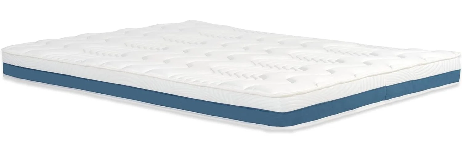 MEUBLE COSY Matratze 160 x 200 x 17 cm, Memory-Schaum, extra Komfort, 5 Zonen, ergonomisch, hypoallergen, wendbar, 3D-Gewebe, mikroperforiert, atmungsaktiv