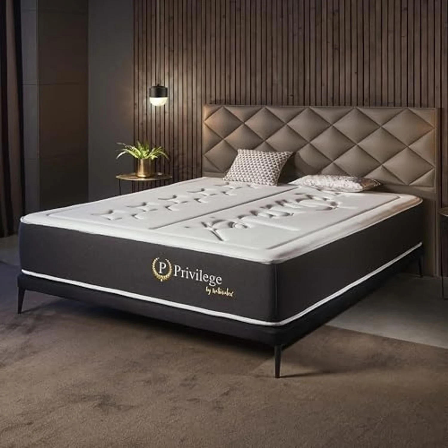 naturalex | Privilege | Matratze 140x200 cm | Hotellerie Deluxe Kollektion | Adaptiver Memory Multizonen | 30 cm Hoch | 5-Sterne-Komfort | Blue Latex System | Anti-Druckstellen | Wärmeregulierend