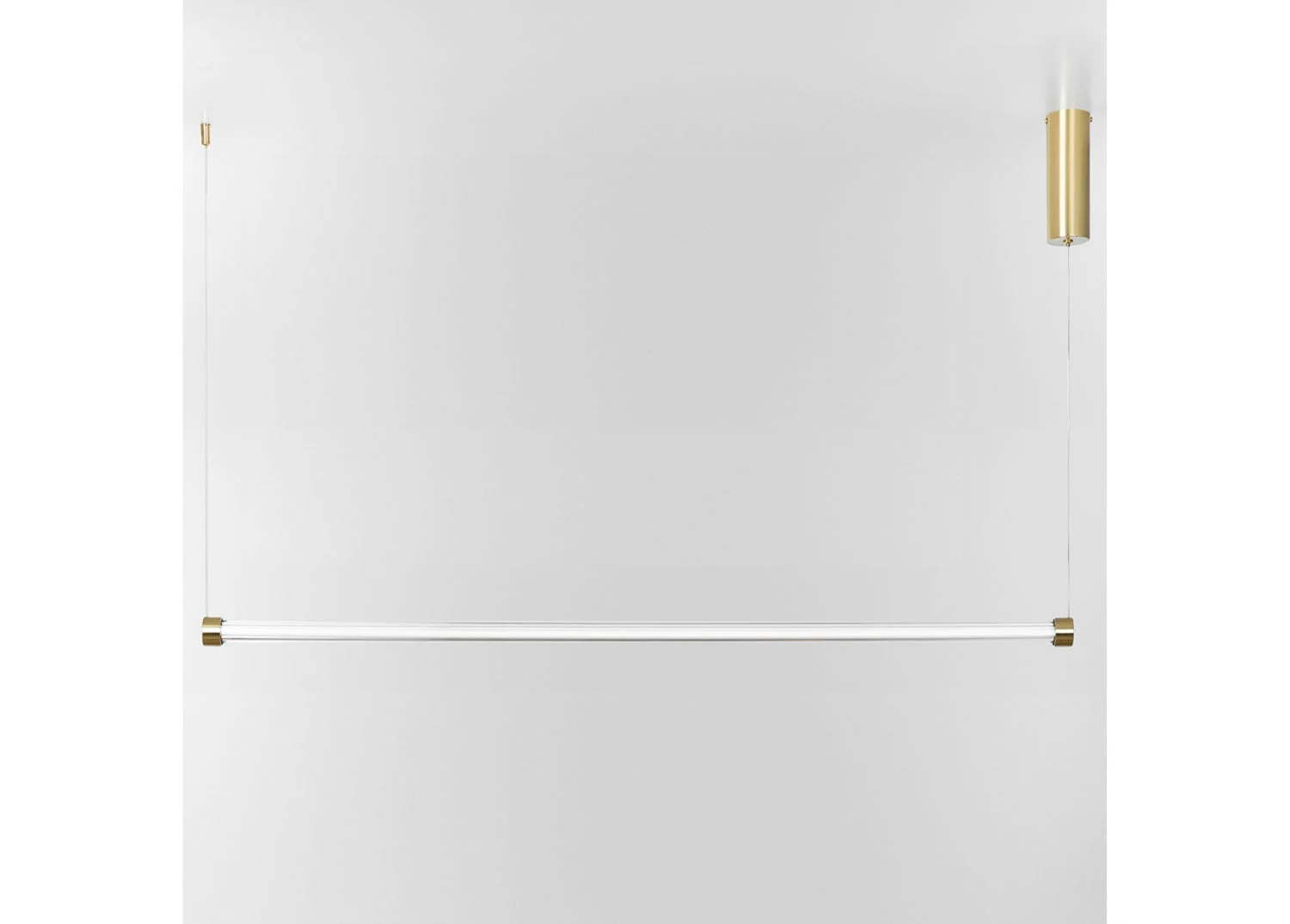 LED hängende lineare Deckenleuchte ↔︎120 cm aus Metall Cornelia
