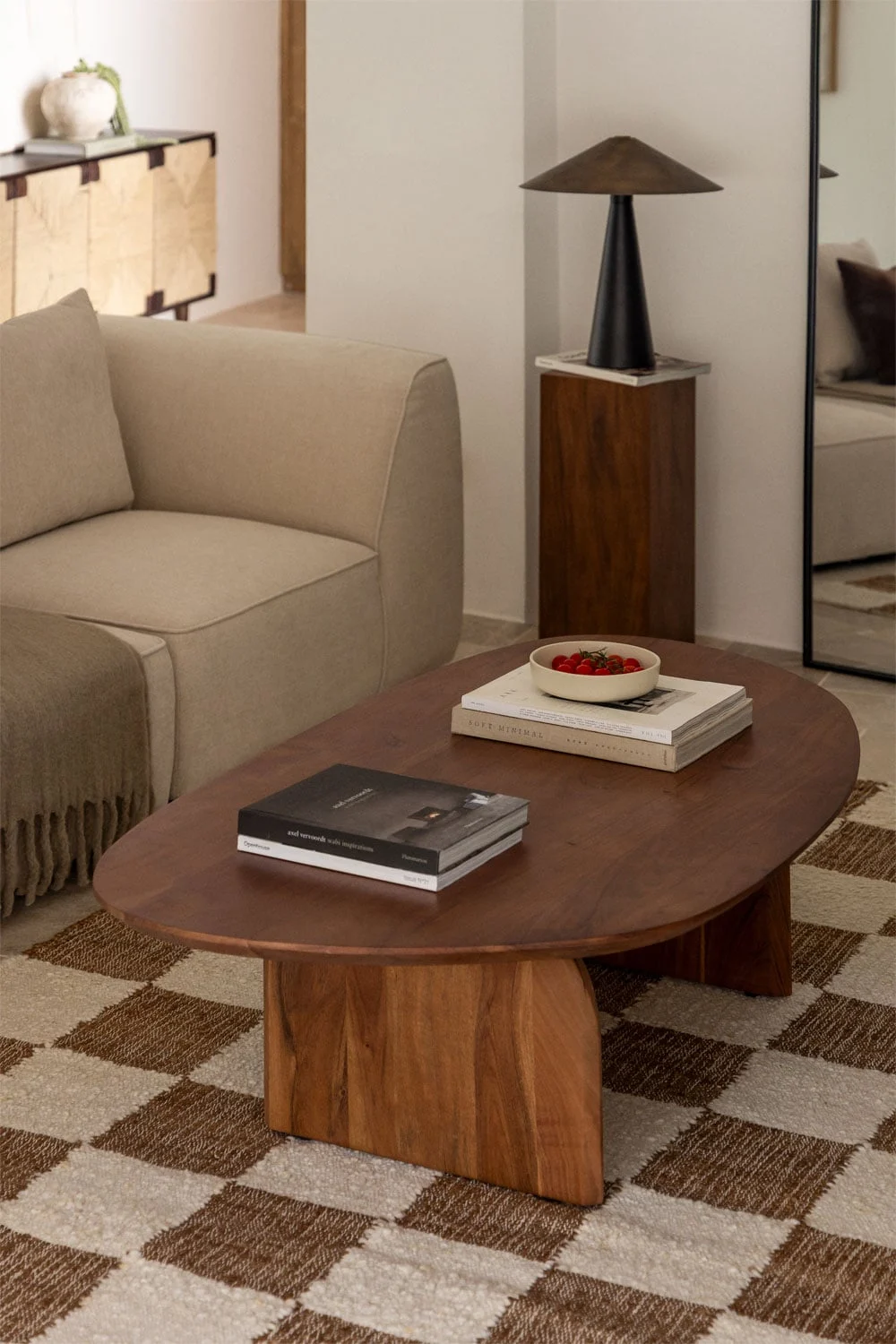 Bedum Couchtisch 135x80 cm aus Holz