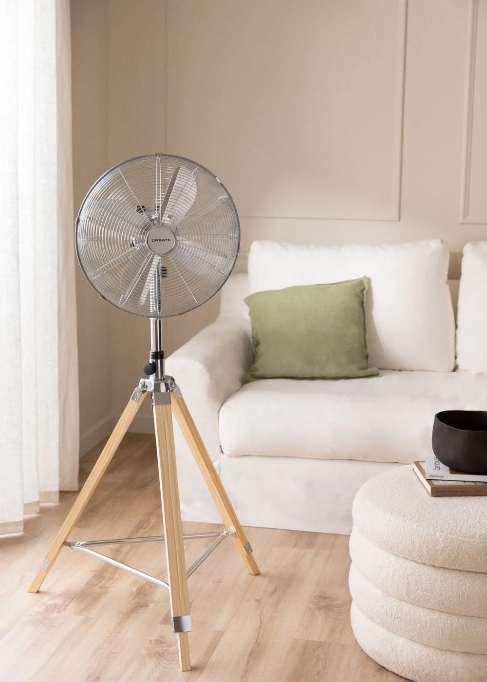 CREATE - AIR TRIPOD RETRO - 50W Standventilator