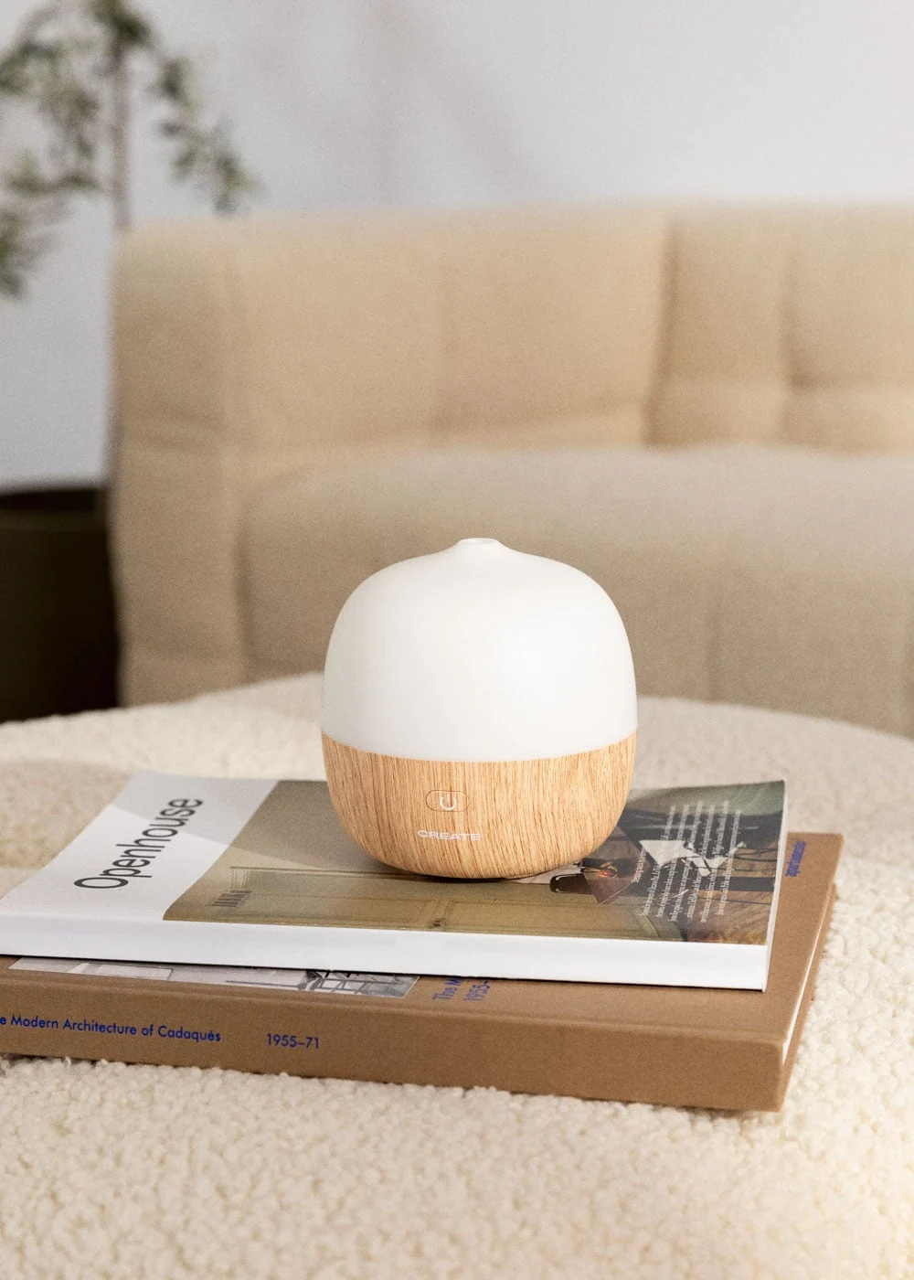 CREATE - AROMA STUDIO - Luftbefeuchter, Aroma-Diffuser und LED-Lampe