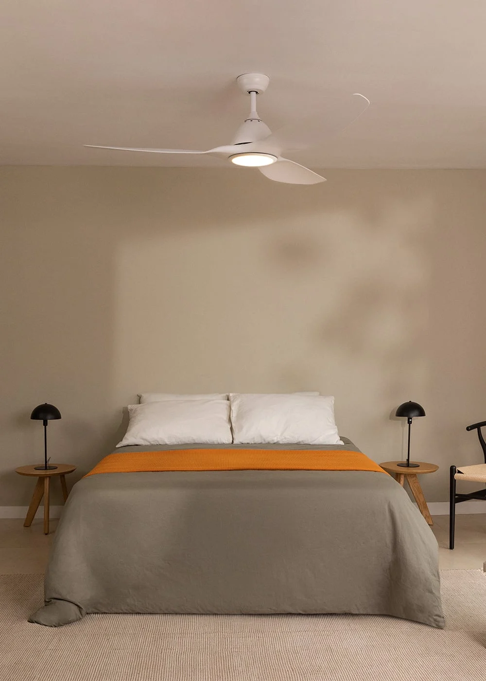 CREATE - WIND SAIL - Leiser XL Deckenventilator 90W Ø163 cm