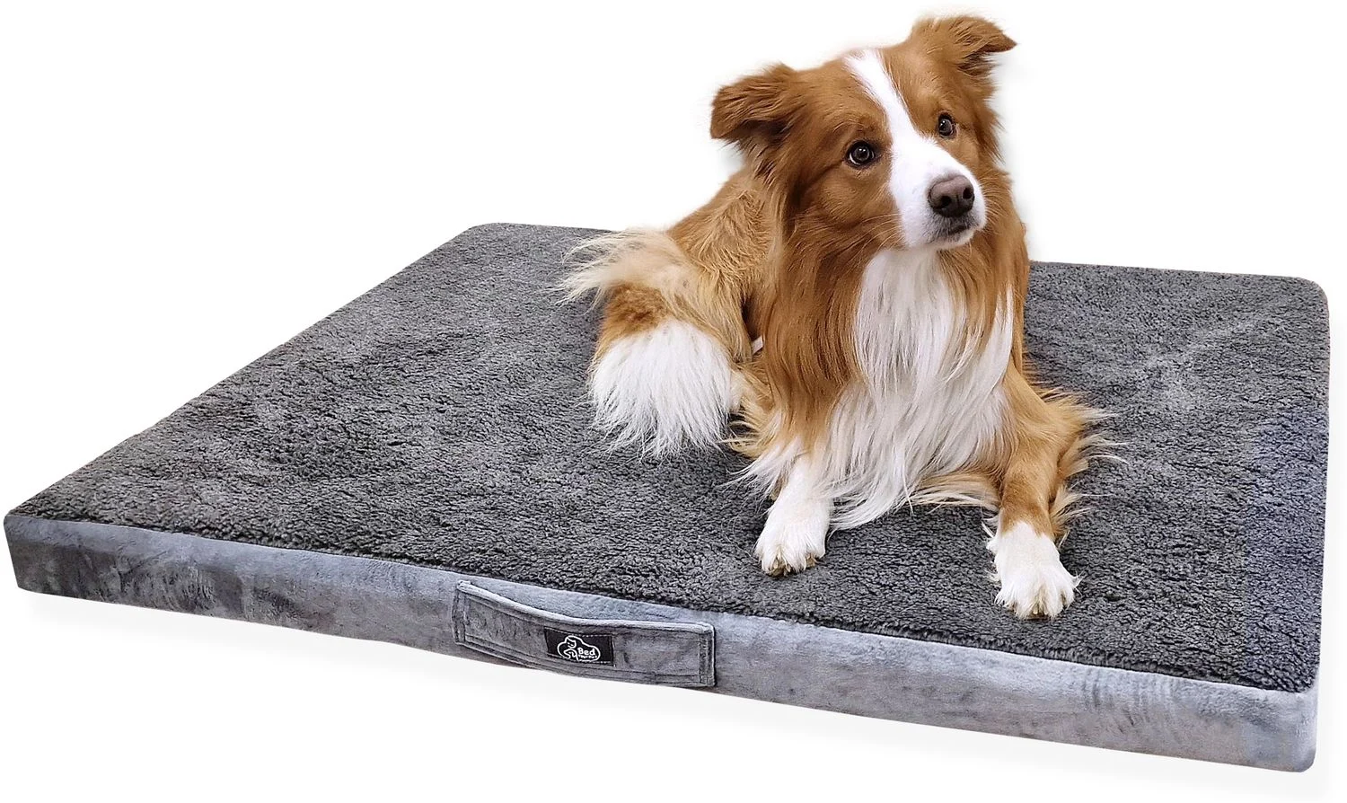 BedYourPet - Ergonomische Hundematratze mit Sommer- und Winterseite, Größe: XL - (81 cm x 112 cm), Ausführung: Standard