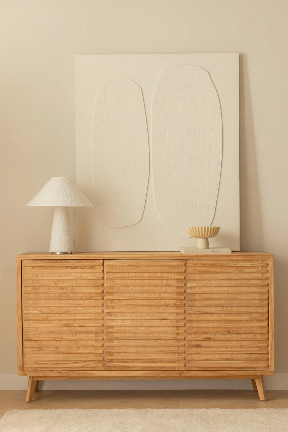 Sideboard 150x35 cm aus Deleyna-Holz