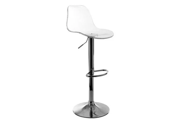 Design-Barhocker GALILEO Transparent