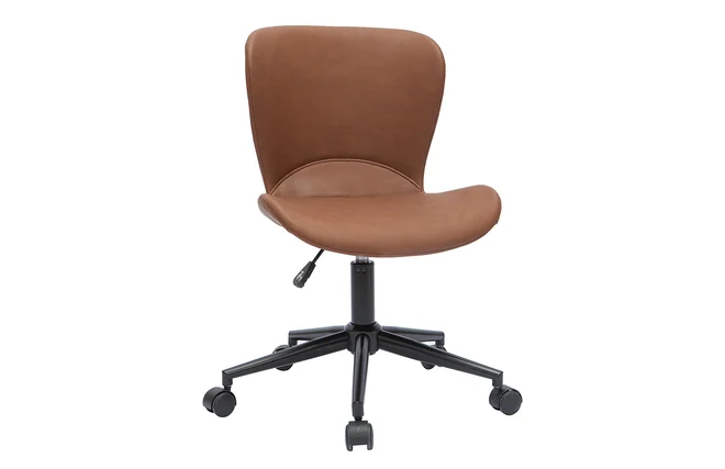 Design-Bürostuhl braun JOSH