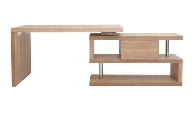 Design-Schreibtisch MAX Holz abnehmbar