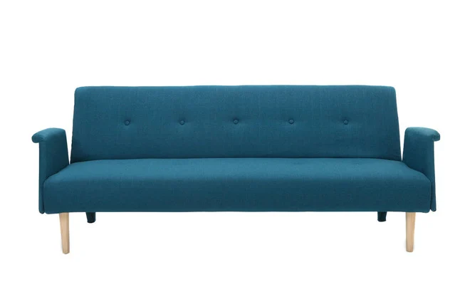 Design-Sofa verstellbar Blau OSCAR