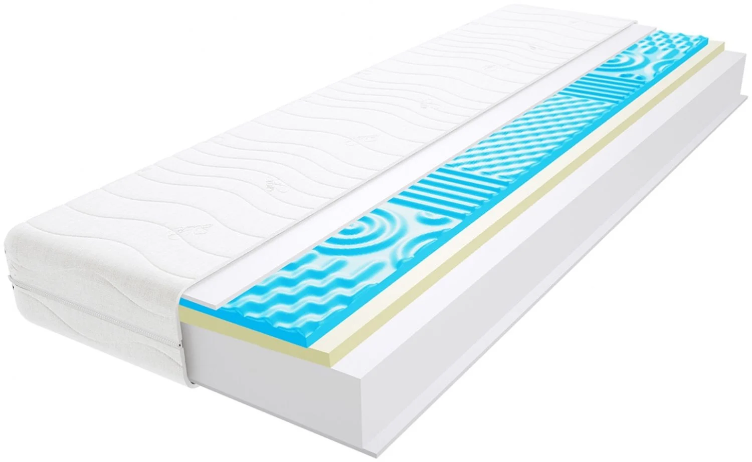 Matratzen Flavio Max Visco Molet 90x150 cm