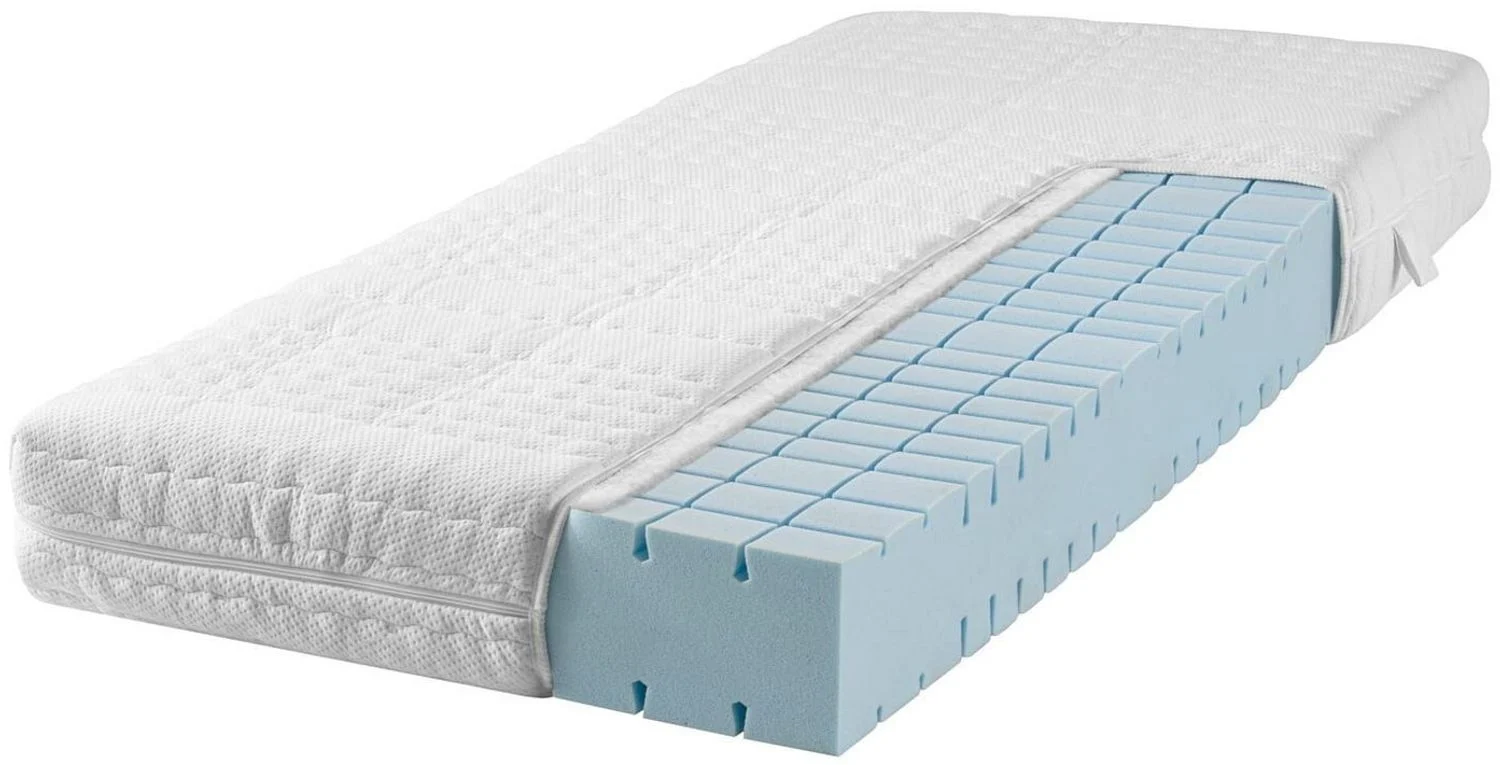 Kaltschaummatratze 7-Zonen-Kaltschaummatratze Struktura-SAN, RAVENSBERGER Matratzen, 20 cm hoch, ergonomisch, druckentlastend, unterstützend, 7 Zonen, Made in Germany
