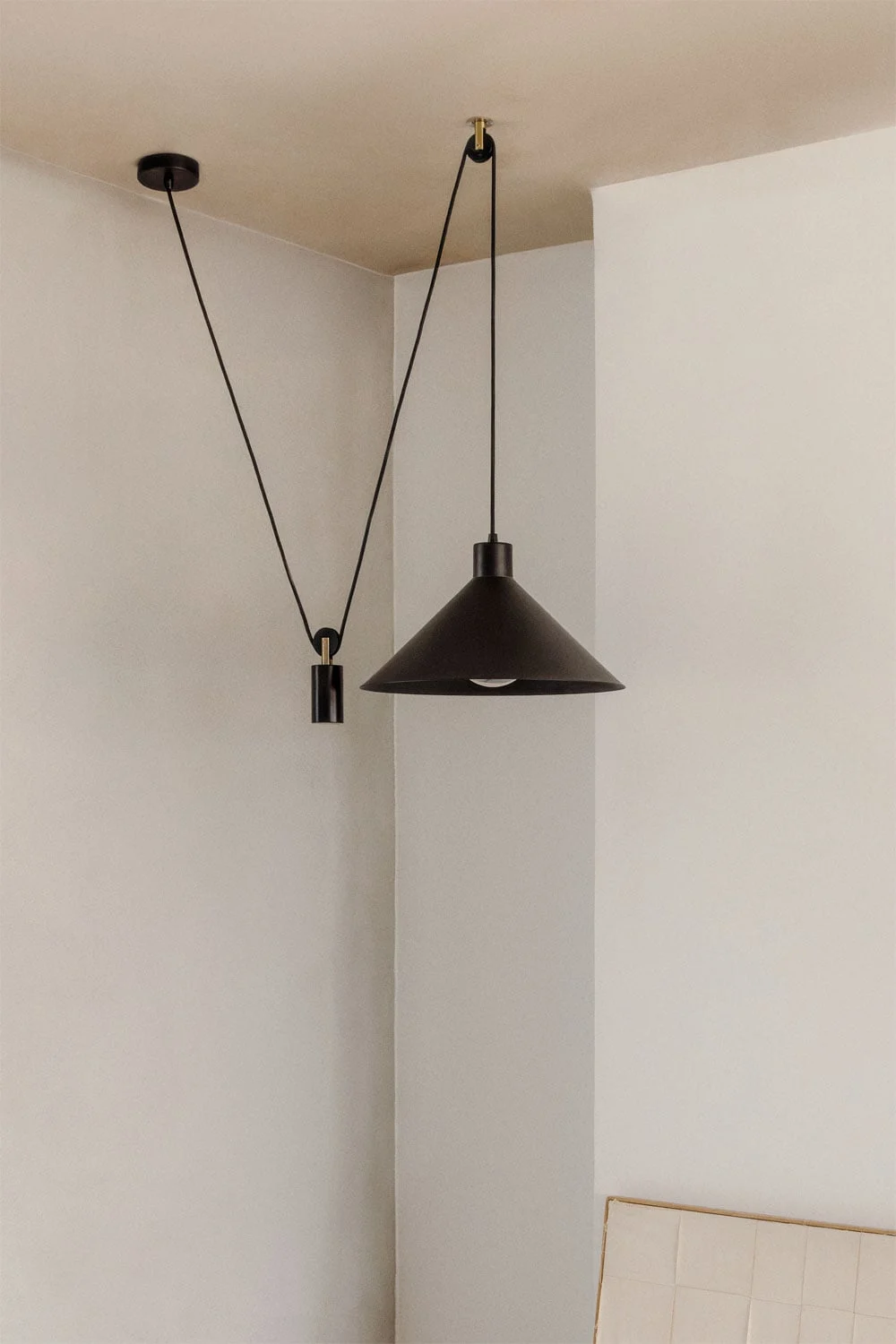 Hängende Deckenlampe aus Eisen Filat