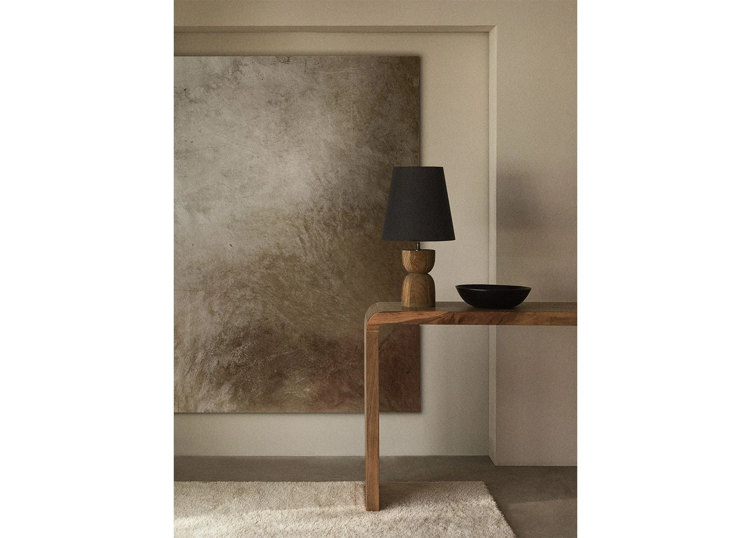 Vacry Holz-Empfangskonsole