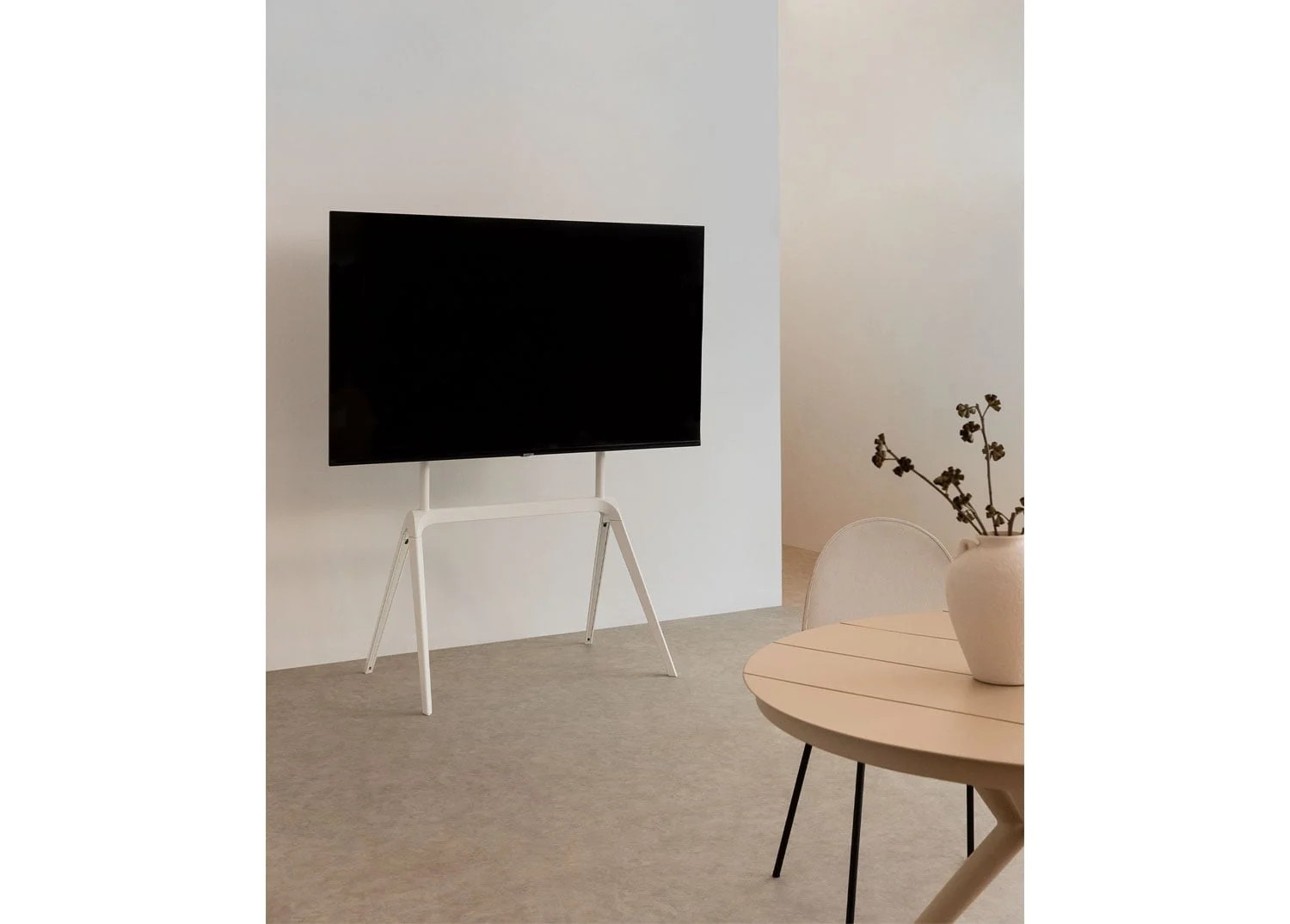 TV-Standfuß aus Stahl Franzier