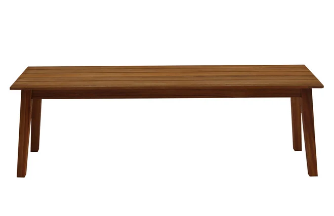 Gartenbank aus Massivholz L145 cm CANOPEE
