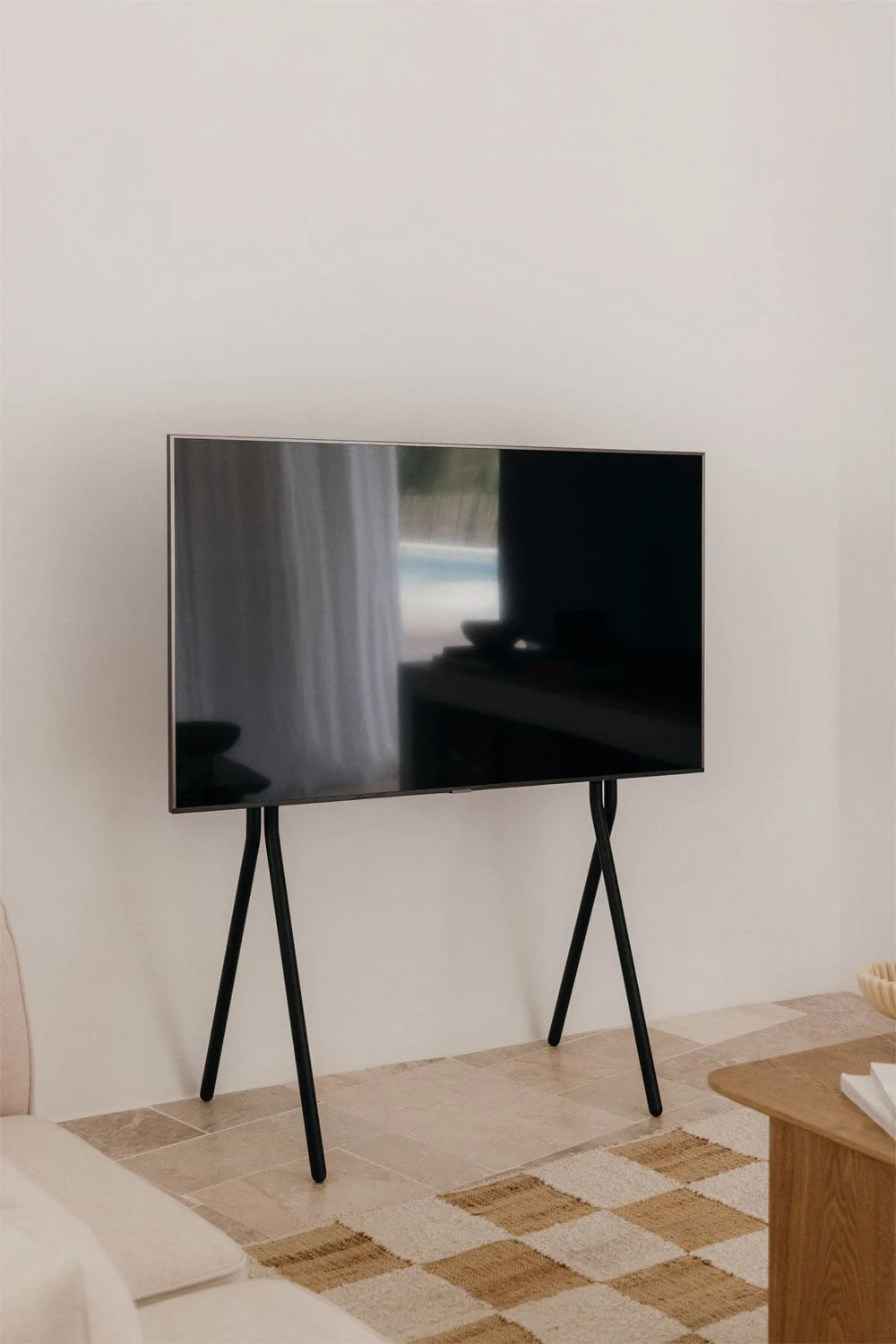 TV-Standfuß aus Stahl Grifith