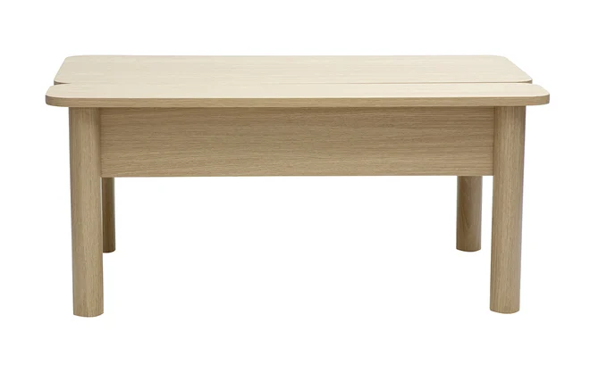 Höhenverstellbarer Couchtisch in Eichenholzoptik L100 cm BOLSO
