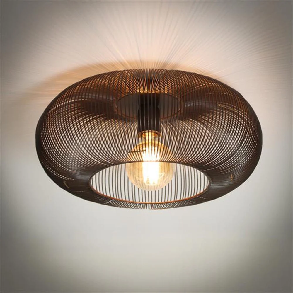 Industrielle Deckenleuchte Jill Copper Brown