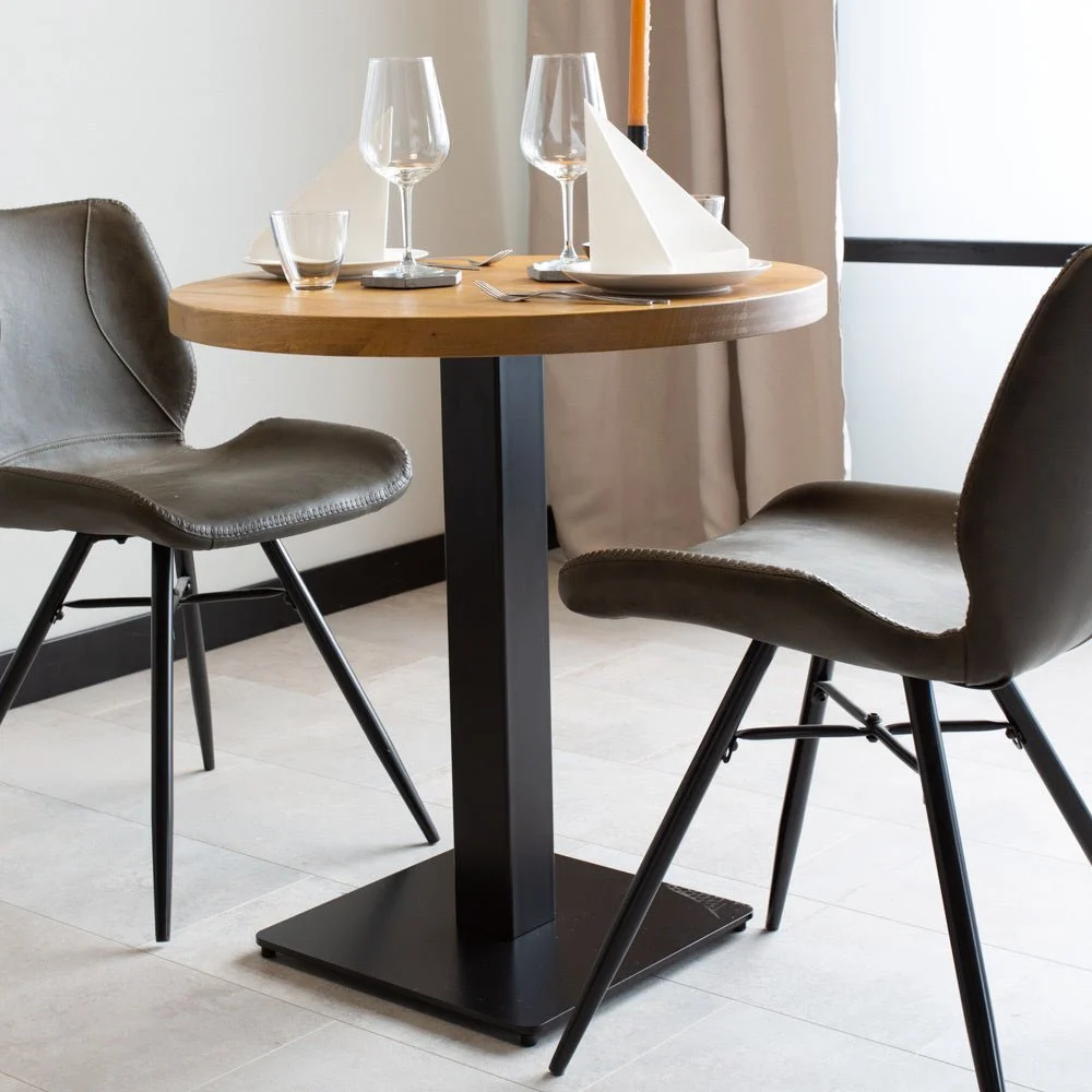 Bistrotisch Mangoholz Rund