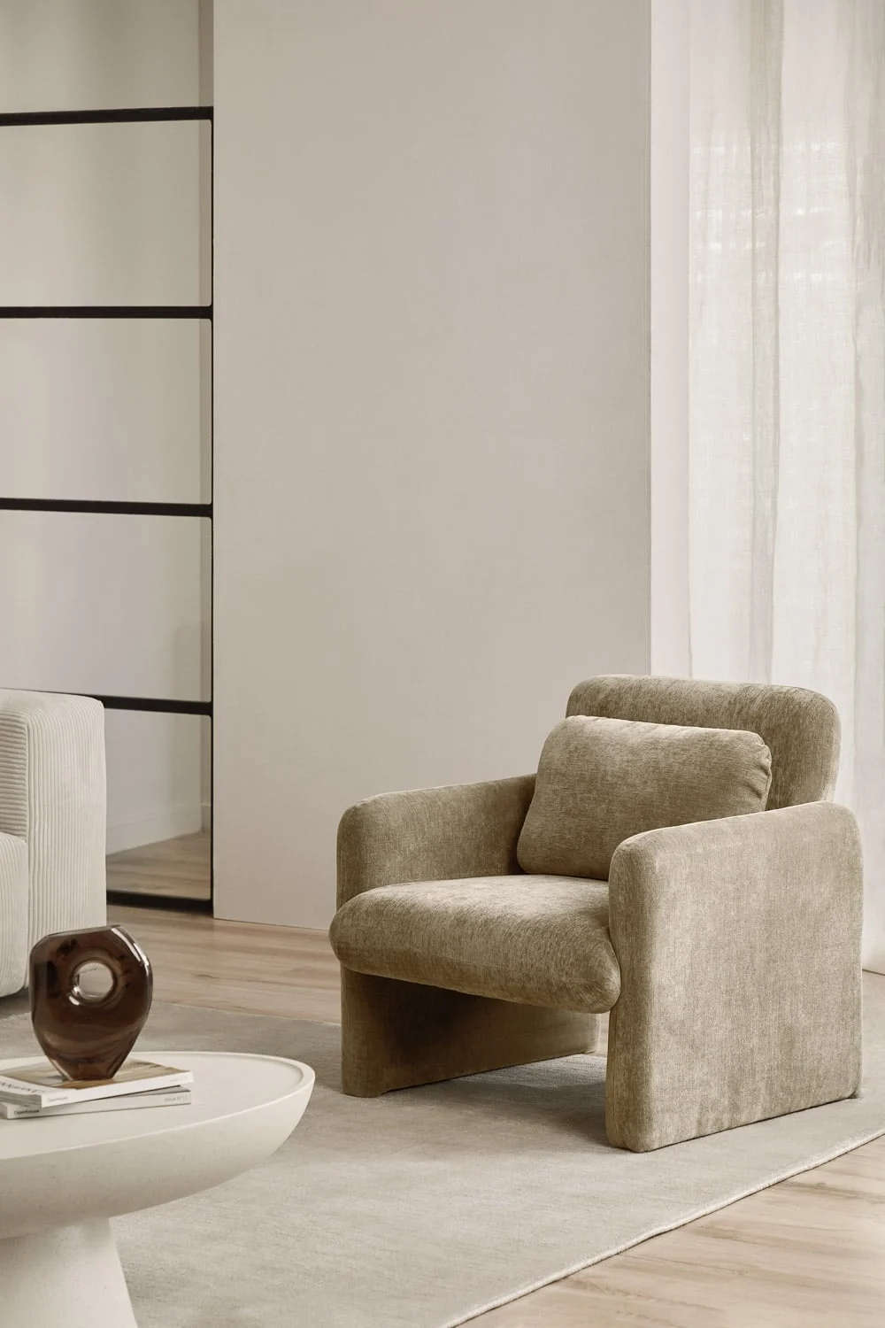 Jeison Chenille-Sessel