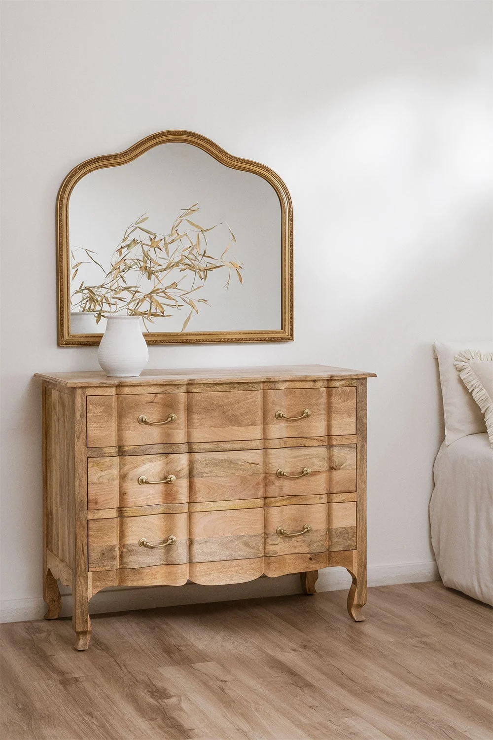 Kommode 110x50 cm aus Dabina-Mangoholz