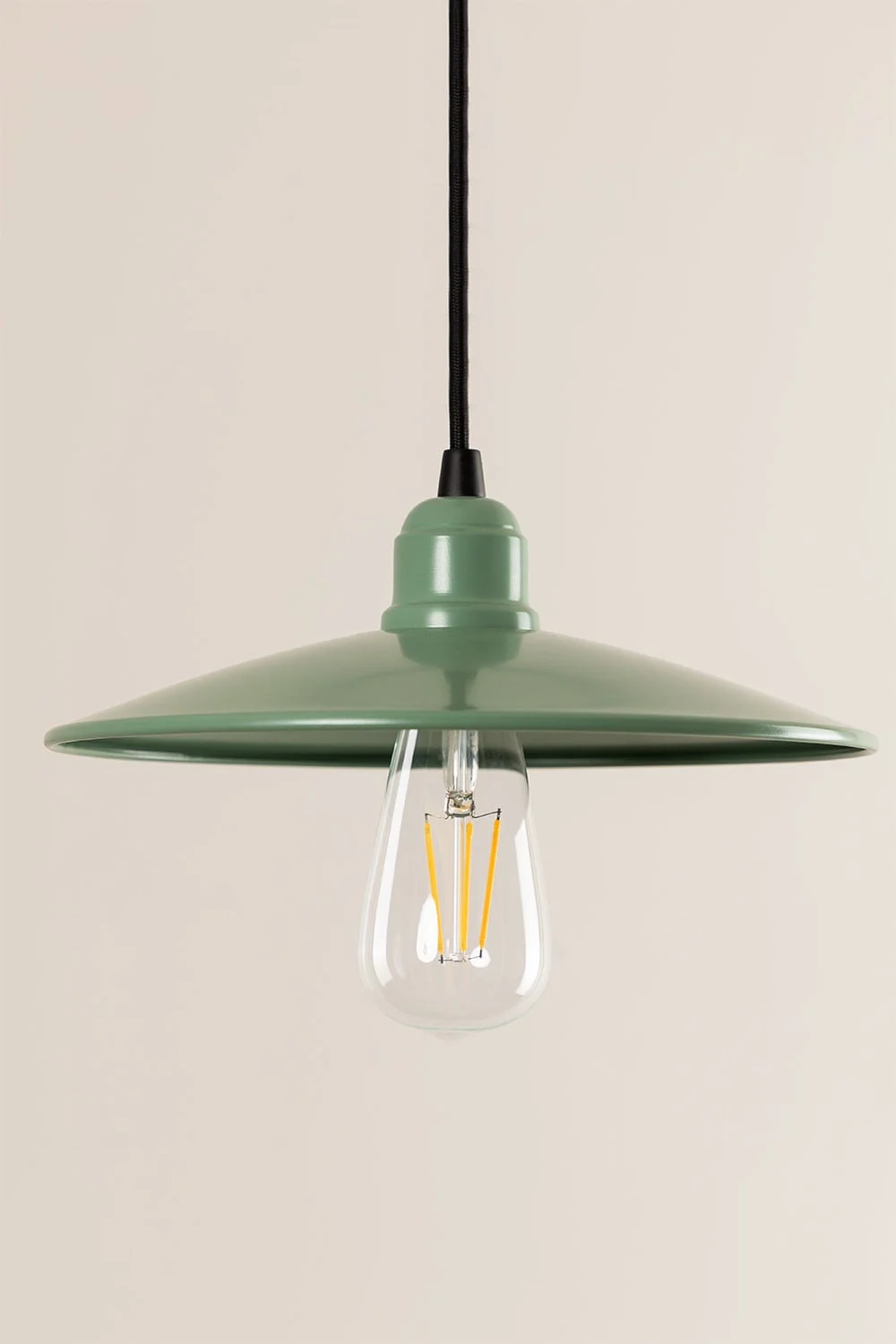 Hängende Deckenlampe aus Eisen Bräss
