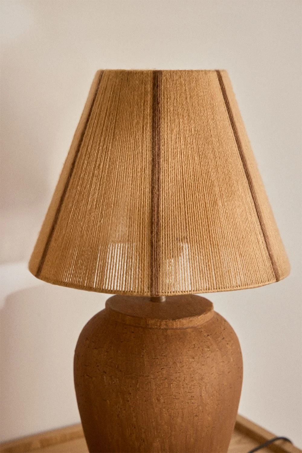 Lampenschirm aus Verena-Wolle