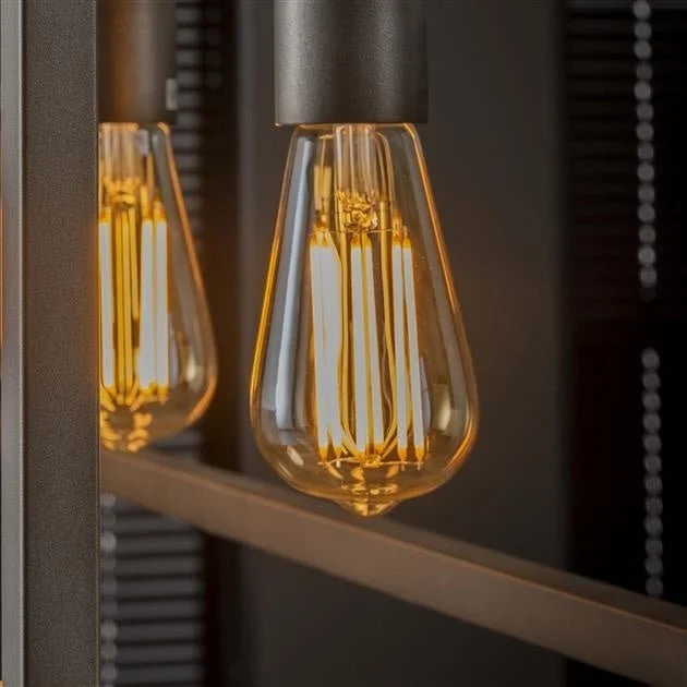 Lichtquelle LED-Tropfen E27 bernsteinfarben