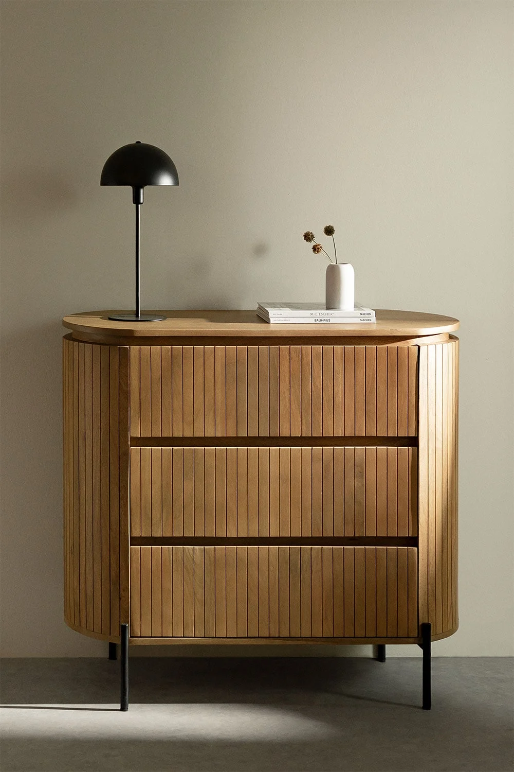 Kommode 100x45 cm aus Mangoholz Analis