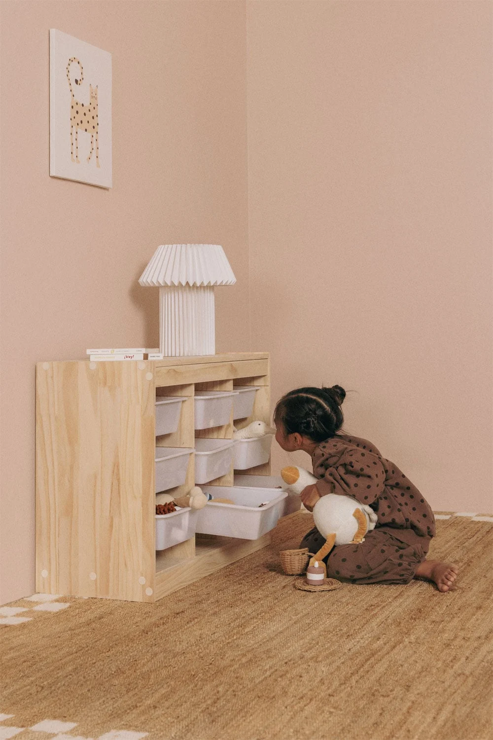 Nopik Kids Kiefernholz Aufbewahrungsmodul